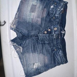 7 For All Mankind Blue Denim Jeans